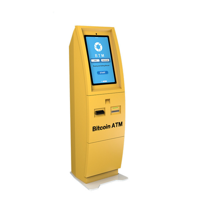 Sklep detaliczny Dwukierunkowy 21,5-calowy bankomat Bitcoin Crypto To Cash Atm