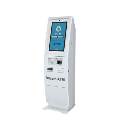 Sklep detaliczny Dwukierunkowy 21,5-calowy bankomat Bitcoin Crypto To Cash Atm