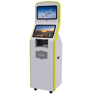 Samoobsługowy kiosk płatniczy z dwoma ekranami z niestandardowymi funkcjami