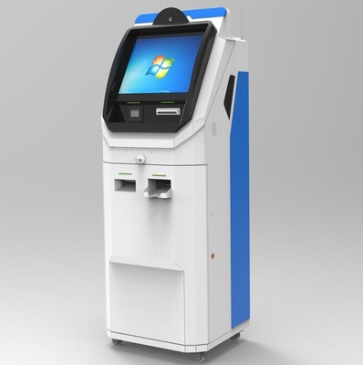 Niestandardowy kiosk płatniczy z samoobsługowym automatem do wymiany walut