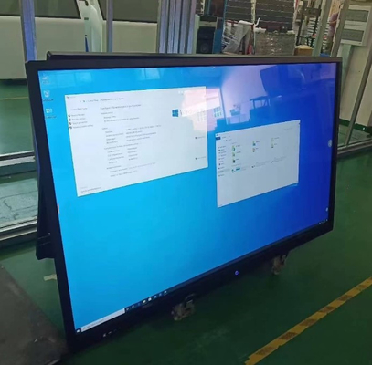 Inteligentny wyświetlacz LCD Klasa Elektroniczna cyfrowa tablica interaktywna 86 100 cali
