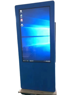 55-calowa zewnętrzna stojąca podłogowa LCD Digital Signage Zewnętrzna reklama wideo