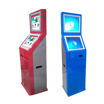 Dwuekranowa maszyna do dozowania kart podarunkowych Samoobsługowa maszyna do kiosków płatniczych