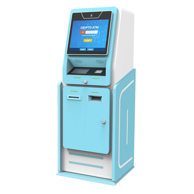 Stojący bankomat BTC Bankomat z ekranem dotykowym Kupuj i sprzedawaj za pomocą oprogramowania