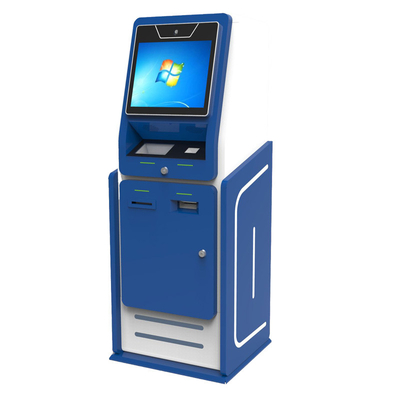 Centrum handlowe Ekran dotykowy Bitcoin ATM Kiosk z kryptowalutami, wolnostojący