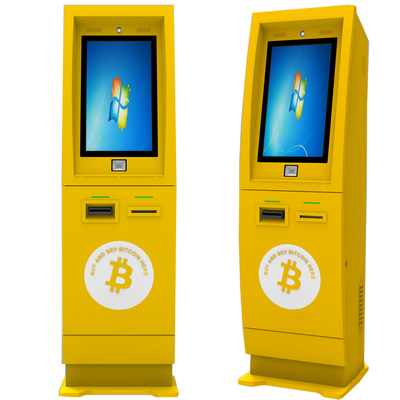 Samoobsługowy bankomat Bitcoin, 21,5-calowy krypto bankomat