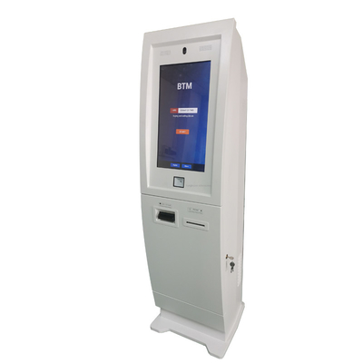 21,5-calowa maszyna do płatności Bitcoin Crypto Coin Atm z ramą ze stali przeciw kwasowej