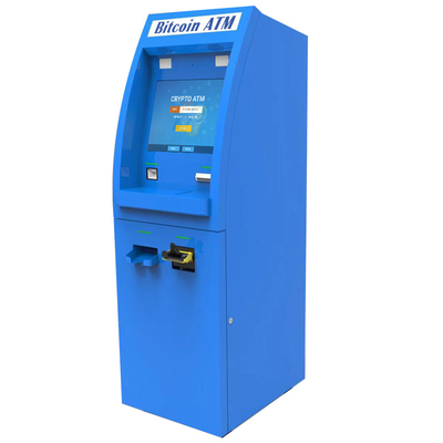 19-calowy bankomat z ekranem dotykowym z akceptorem i dozownikiem gotówki luzem