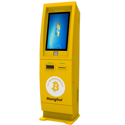 OEM ODM 21,5-calowy samoobsługowy bankomat bitcoinowy Giełda kryptowalut ATM