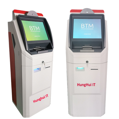 pojemnościowy ekran dotykowy Dwukierunkowy kiosk Bitcoin ATM