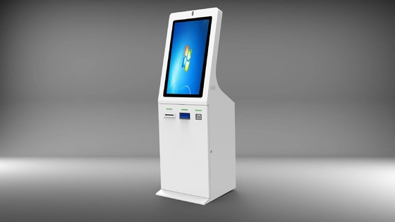 Wolnostojące 1200 banknotów Kupuj i sprzedawaj Bitcoin ATM Kiosk 32 cale