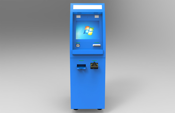 19-calowy bankomat z ekranem dotykowym z akceptorem i dozownikiem gotówki luzem