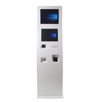 Kiosk z kartą SIM Akceptacja gotówki i bankomatu z kioskiem wydającym karty KYC