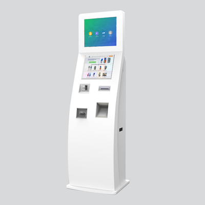 17-calowy IR Touch Dual Screen Self Service Payment Kiosk Machine w sklepie detalicznym