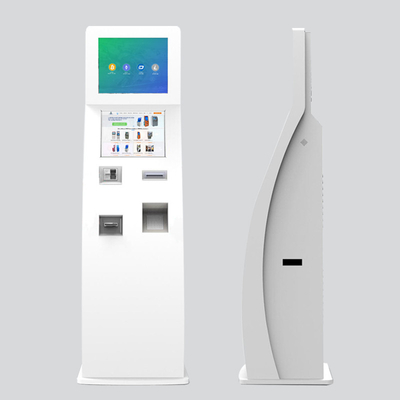 17-calowy IR Touch Dual Screen Self Service Payment Kiosk Machine w sklepie detalicznym