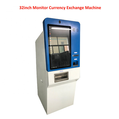 Samoobsługowy kiosk wymiany walut 19-calowy 10-punktowy pojemnościowy ekran dotykowy