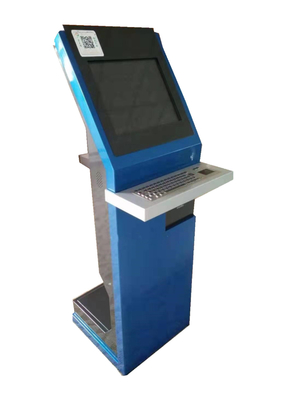 Metalowe 64 klawiatury 15-calowy samoobsługowy ekran dotykowy Kioski Biblioteka Kiosk Machine
