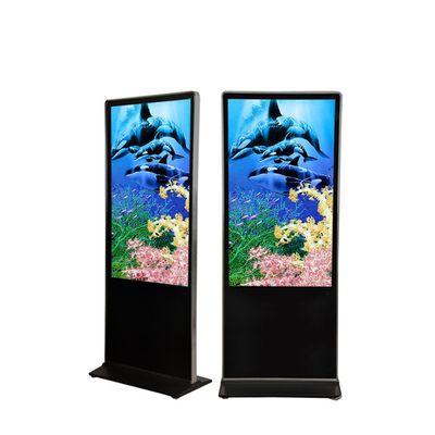 Centrum handlowe Wyświetlacz LCD Stojący Digital Signage Totem 43 49 55 cali Indoor